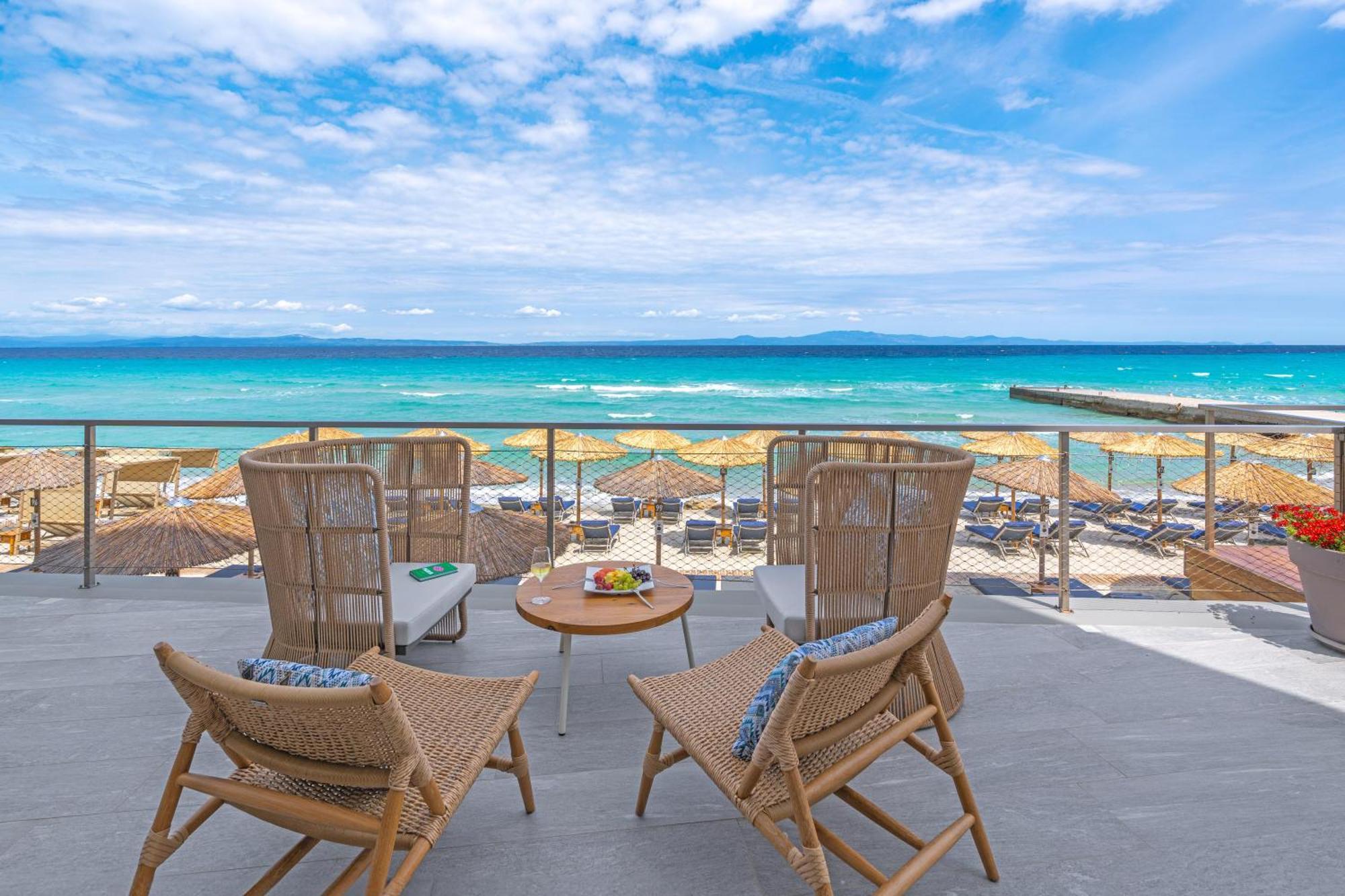 Ammon Zeus Luxury Beach Hotel Kallithea (Chalkidiki) Exterior foto