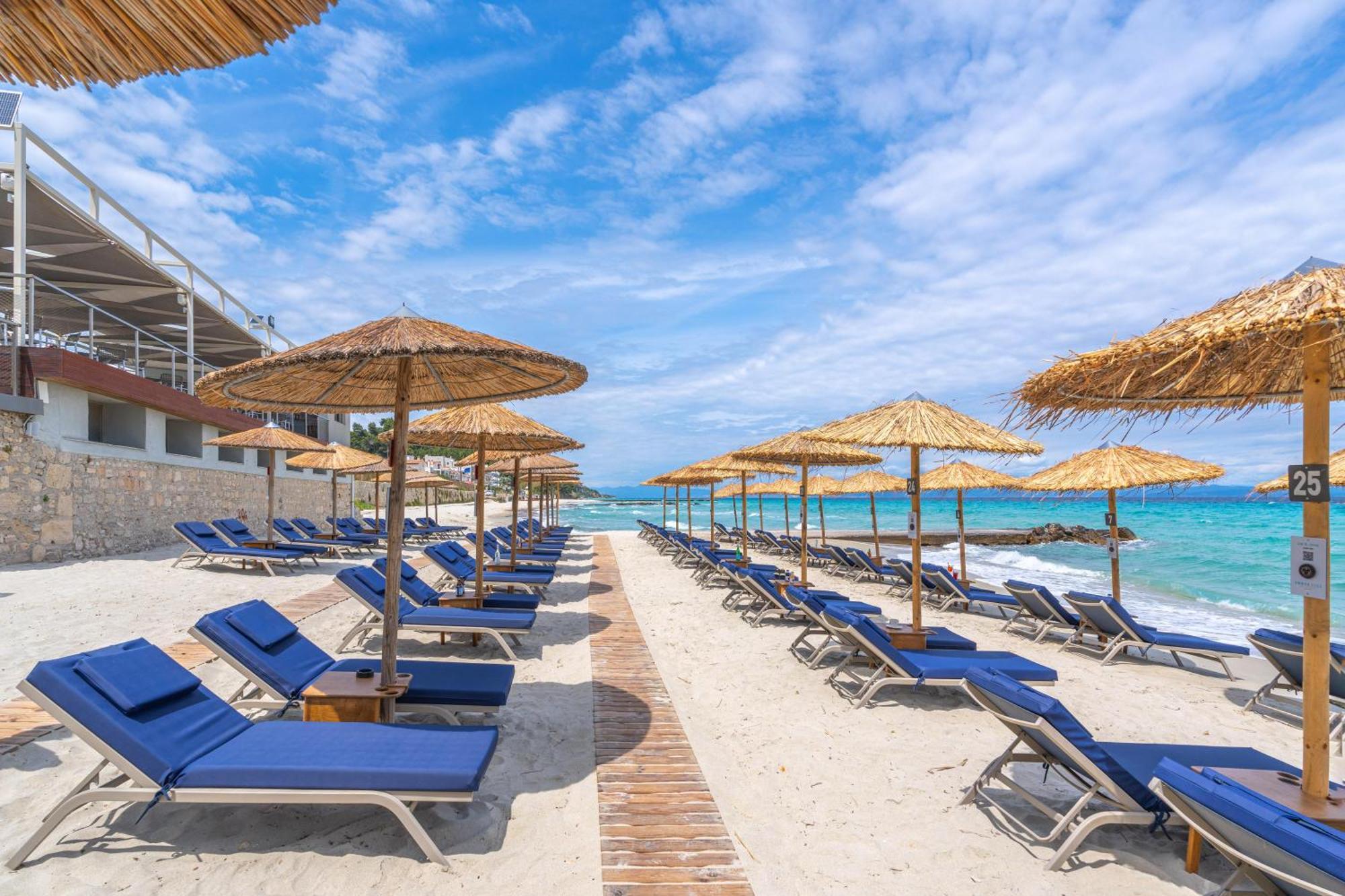 Ammon Zeus Luxury Beach Hotel Kallithea (Chalkidiki) Exterior foto